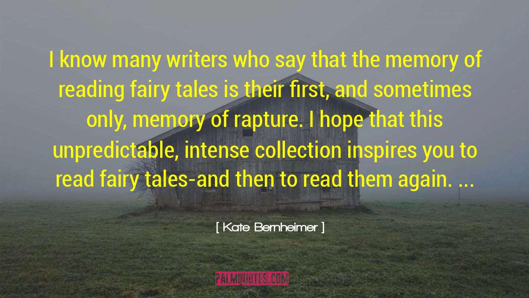 Fairy Dust quotes by Kate Bernheimer