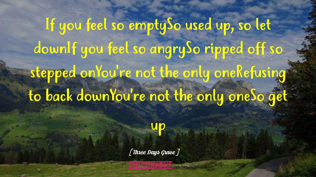 Fairy Music quotes by Three Days Grace