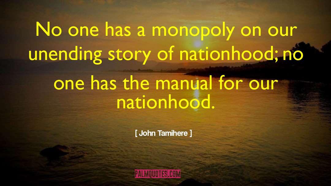 Fairy Stories quotes by John Tamihere