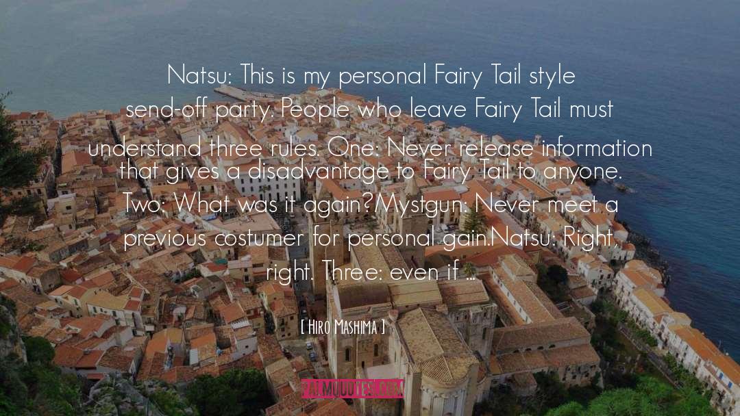 Fairy Tail quotes by Hiro Mashima