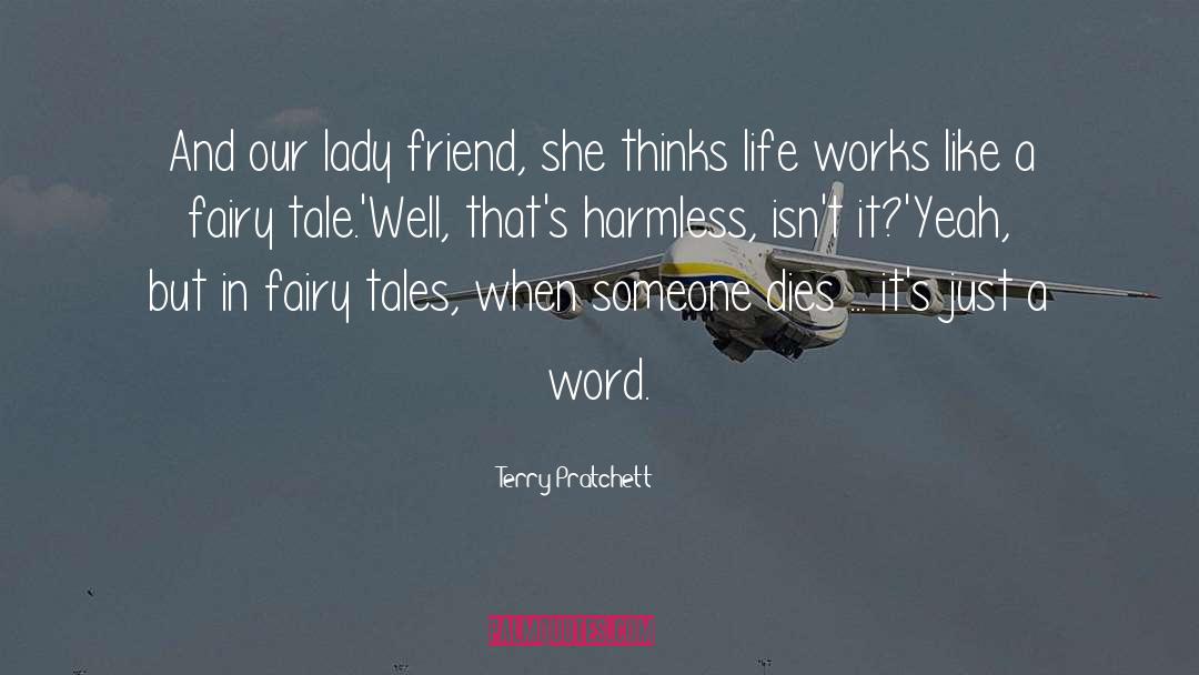 Fairy Tale Love quotes by Terry Pratchett