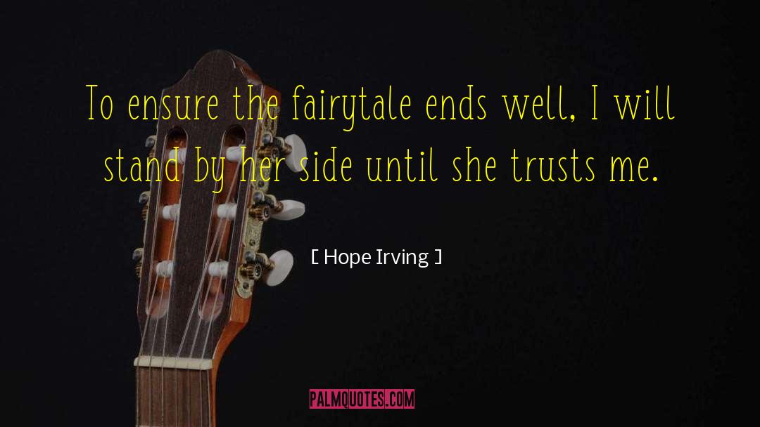 Fairytale Love quotes by Hope Irving