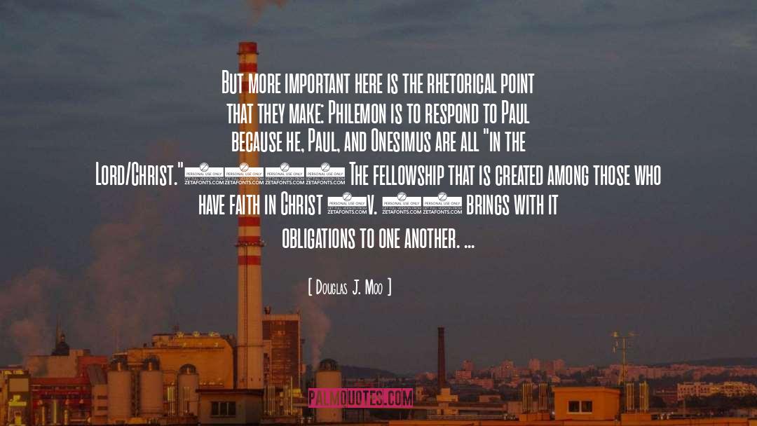 Faith And Doubt quotes by Douglas J. Moo