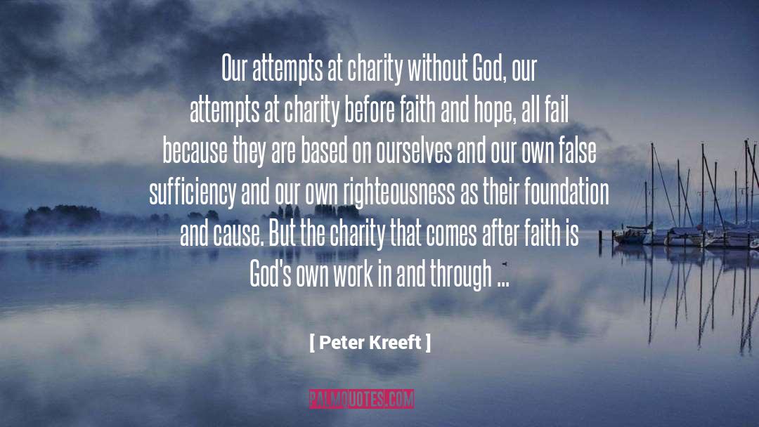 Faith And Hope quotes by Peter Kreeft