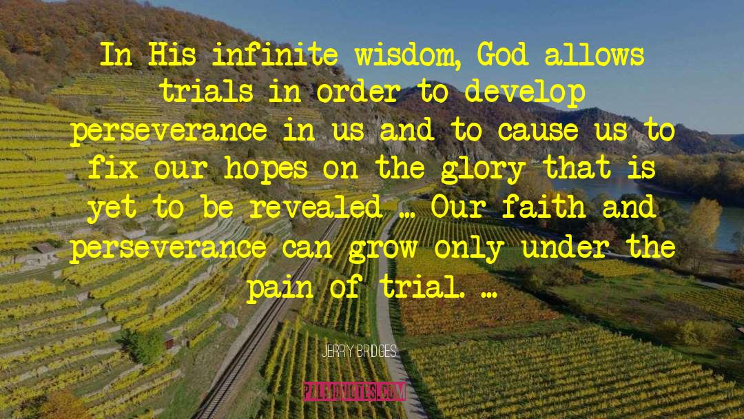 Faith And Perseverance quotes by Jerry Bridges