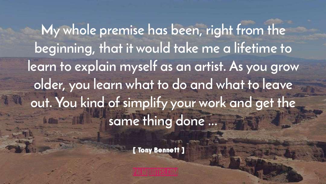 Faith And Work quotes by Tony Bennett