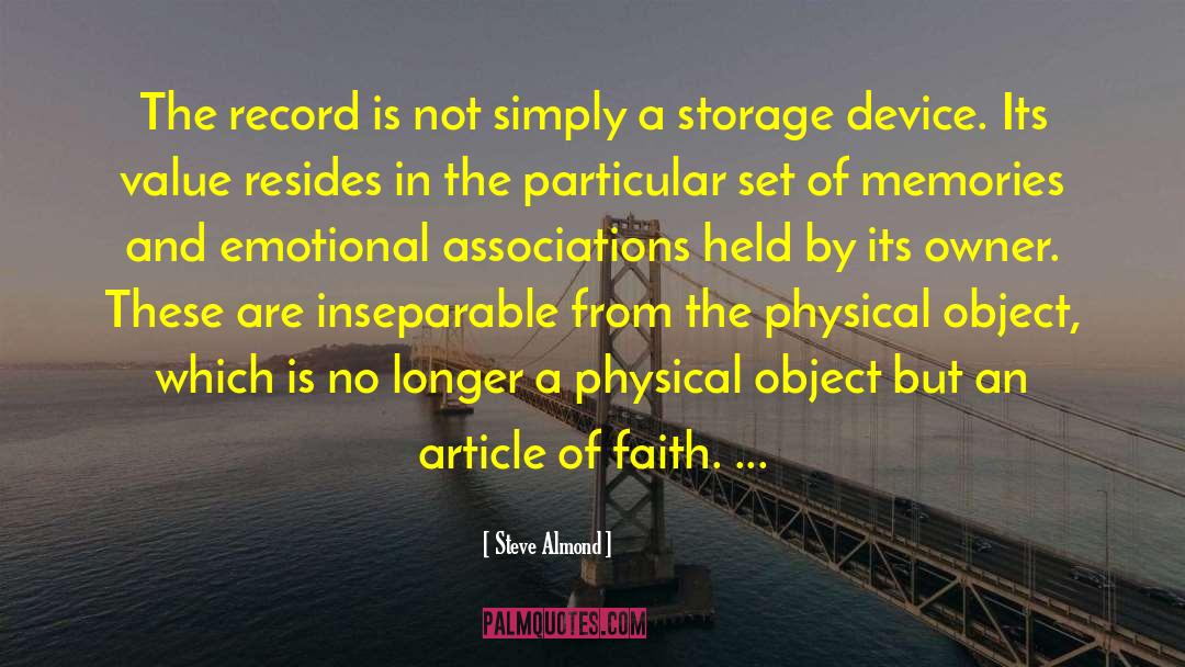 Faith Bible quotes by Steve Almond
