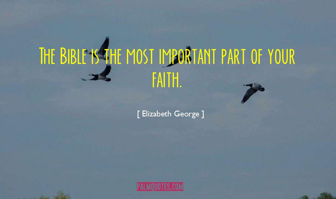 Faith Bible quotes by Elizabeth George