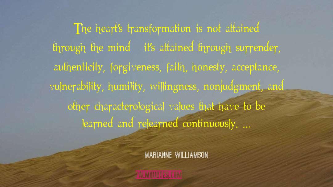 Faith Blessing quotes by Marianne Williamson
