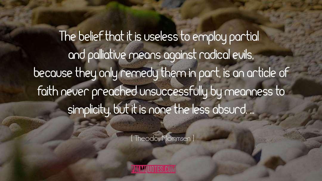 Faith Community quotes by Theodor Mommsen