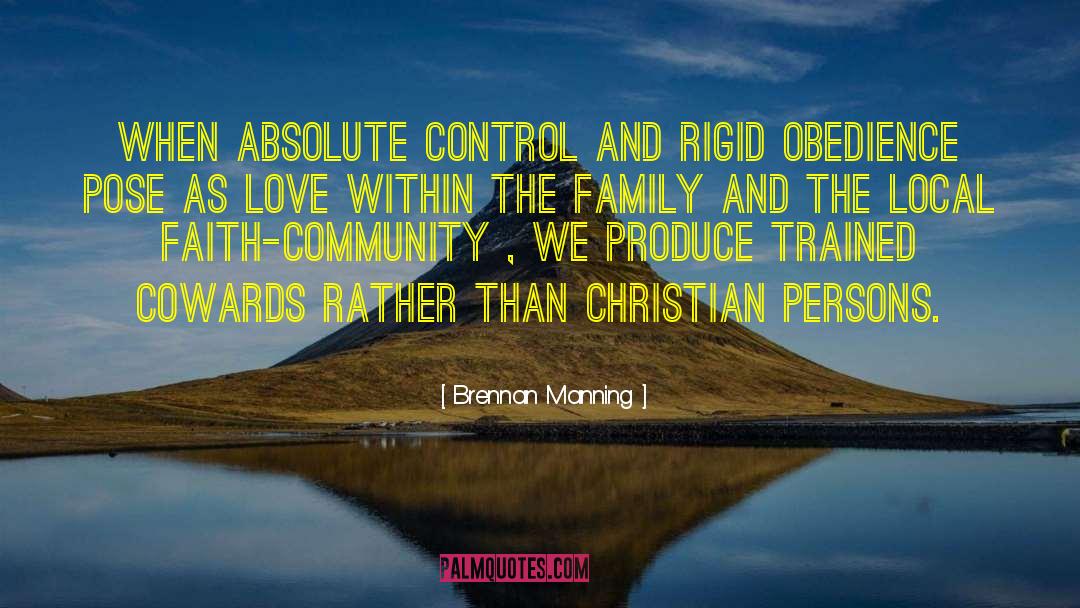 Faith Community quotes by Brennan Manning