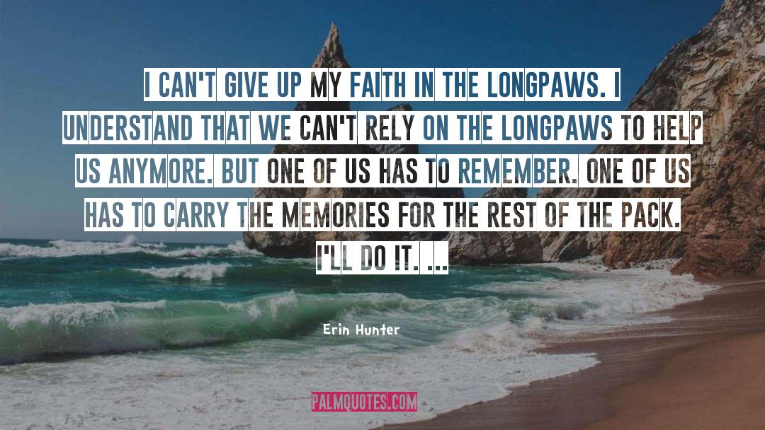 Faith Erin Hicks quotes by Erin Hunter