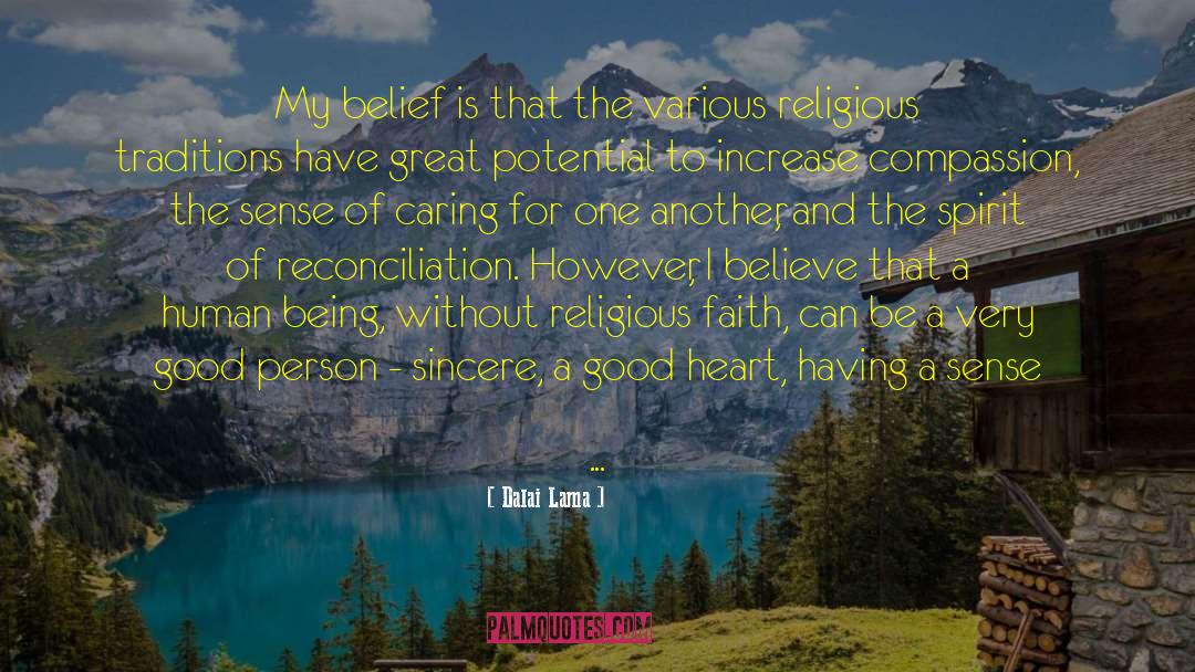 Faith For Healing quotes by Dalai Lama