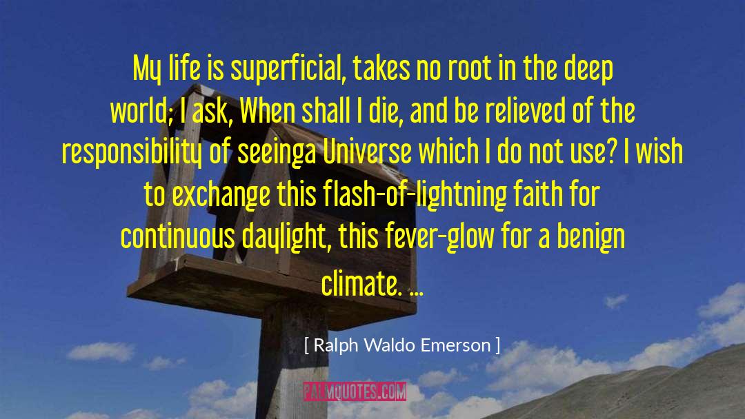 Faith For quotes by Ralph Waldo Emerson