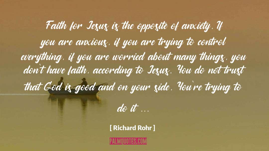 Faith For quotes by Richard Rohr