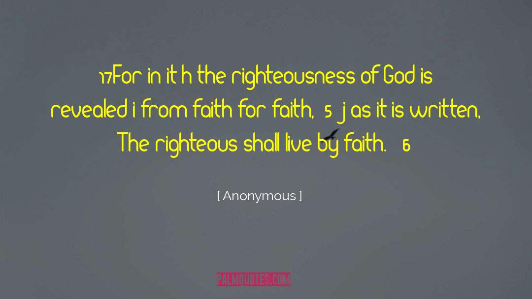 Faith For quotes by Anonymous