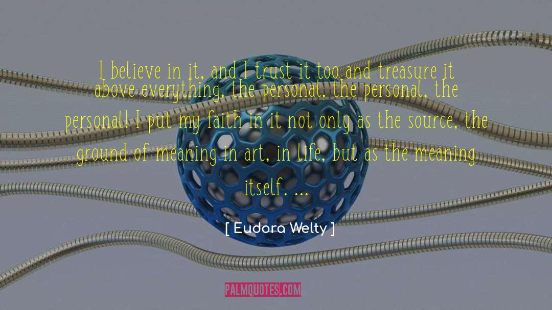 Faith Guide quotes by Eudora Welty