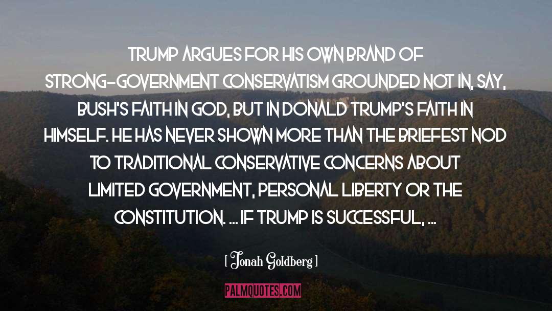 Faith Healing quotes by Jonah Goldberg