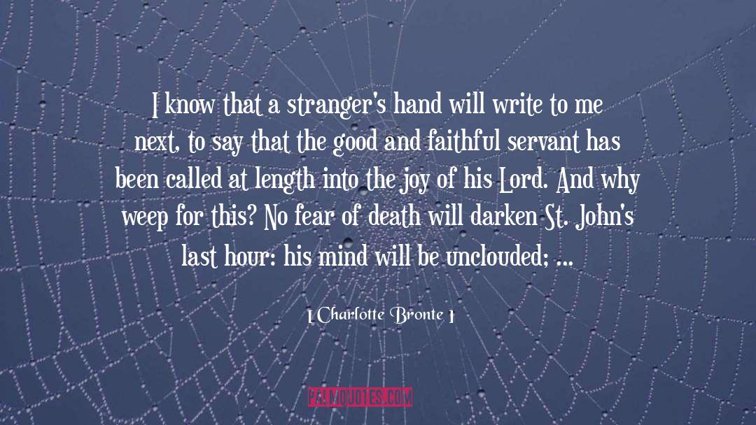 Faith Hope And Charity quotes by Charlotte Bronte