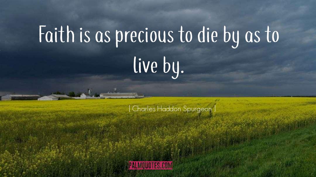 Faith Hunter quotes by Charles Haddon Spurgeon