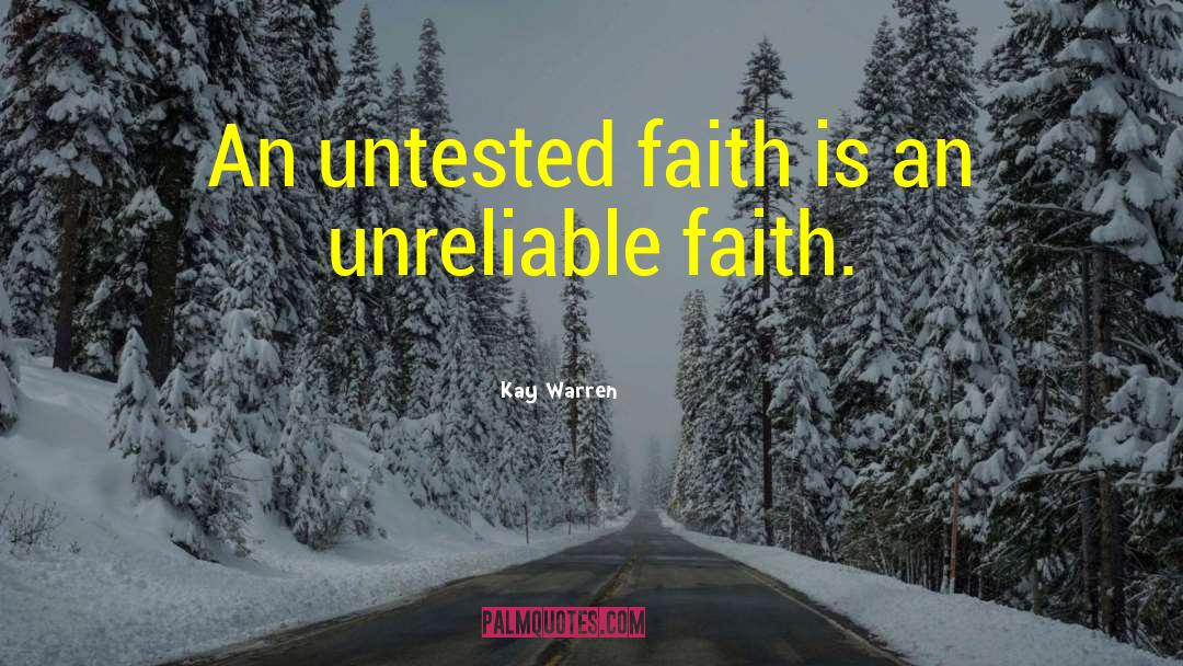 Faith Hunter quotes by Kay Warren