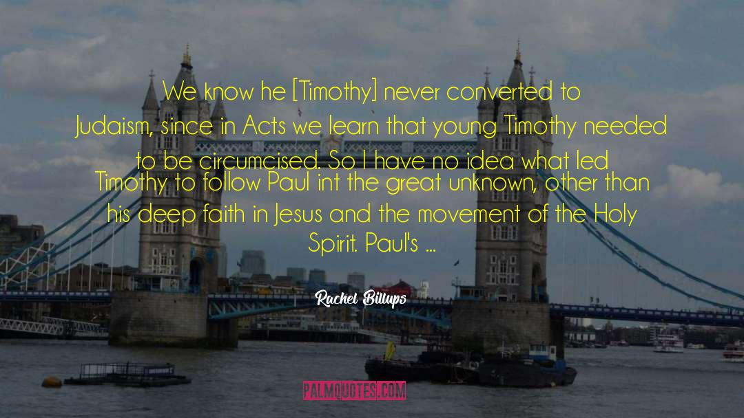 Faith In Jesus quotes by Rachel Billups