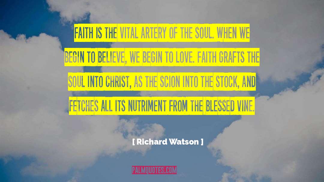 Faith In Love quotes by Richard Watson