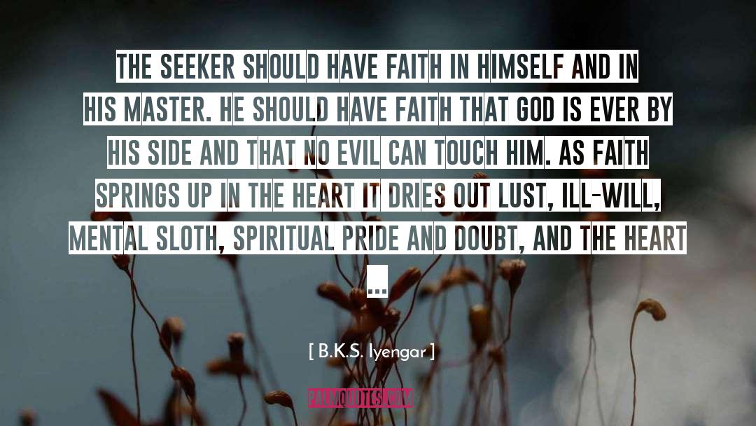 Faith In Others quotes by B.K.S. Iyengar