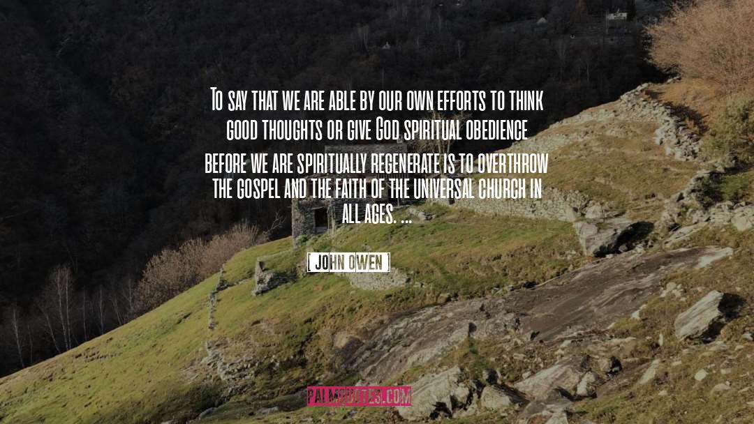 Faith In Self quotes by John Owen