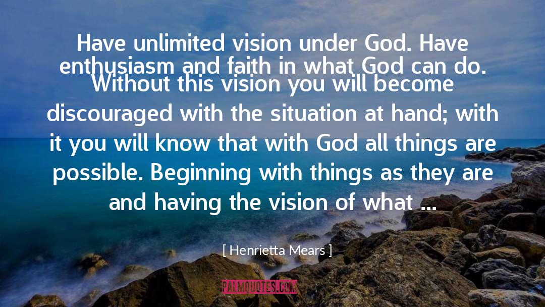 Faith In Self quotes by Henrietta Mears