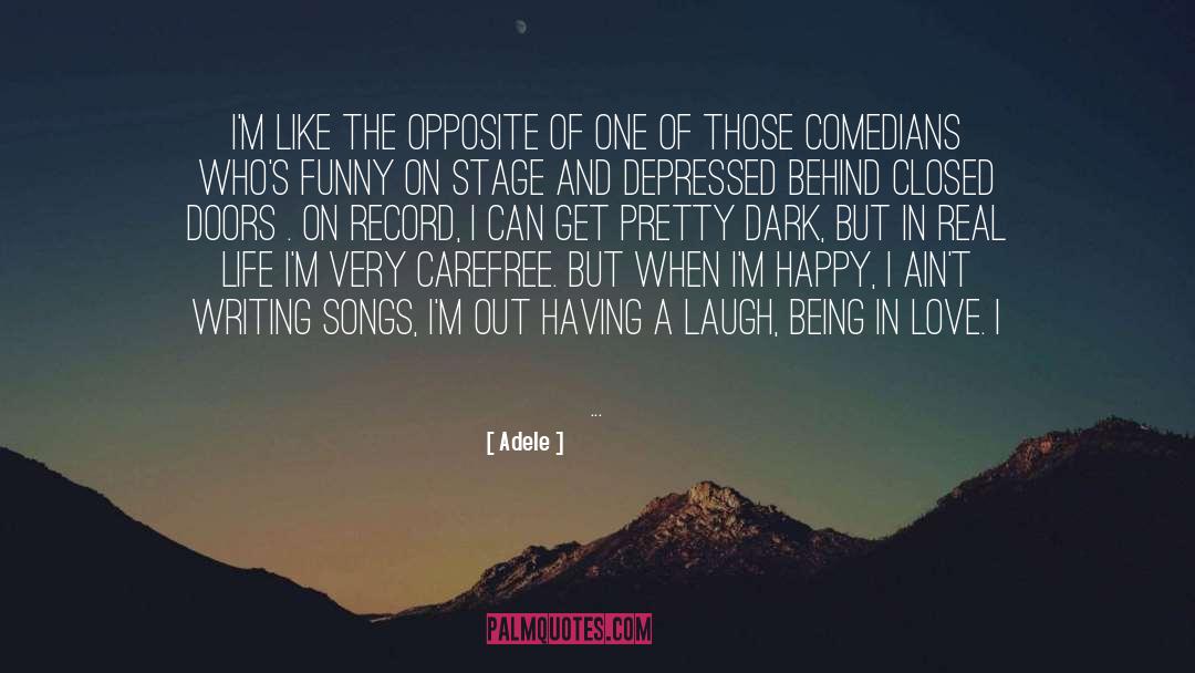 Faith In The Dark quotes by Adele