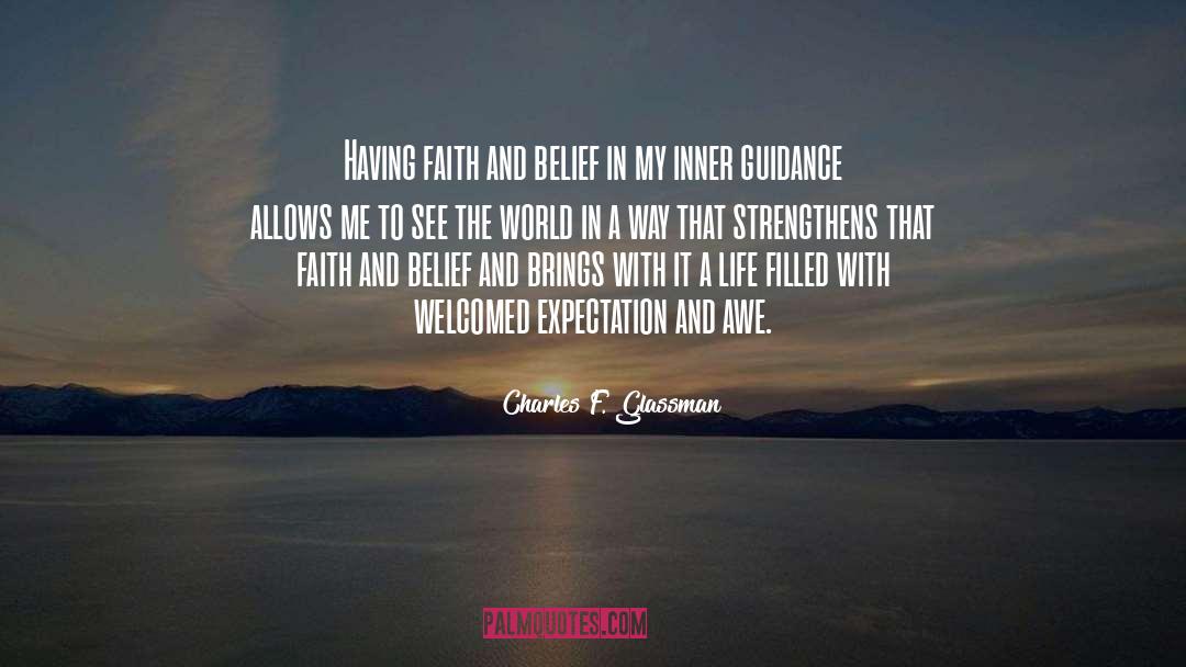 Faith In Yourself quotes by Charles F. Glassman
