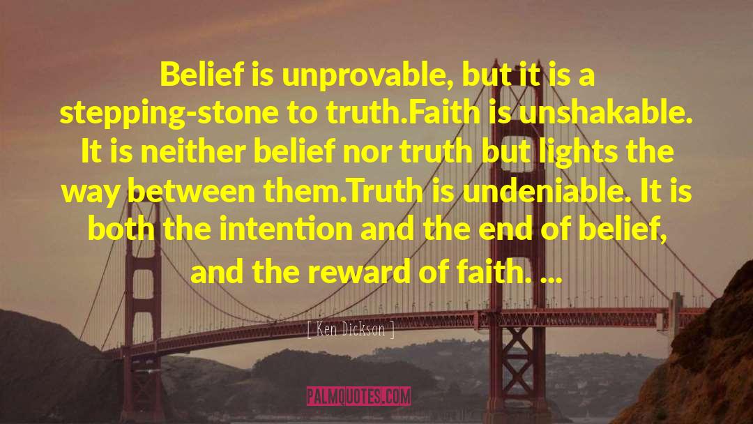 Faith Inspirational quotes by Ken Dickson