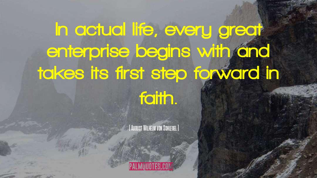 Faith Inspirational quotes by August Wilhelm Von Schlegel