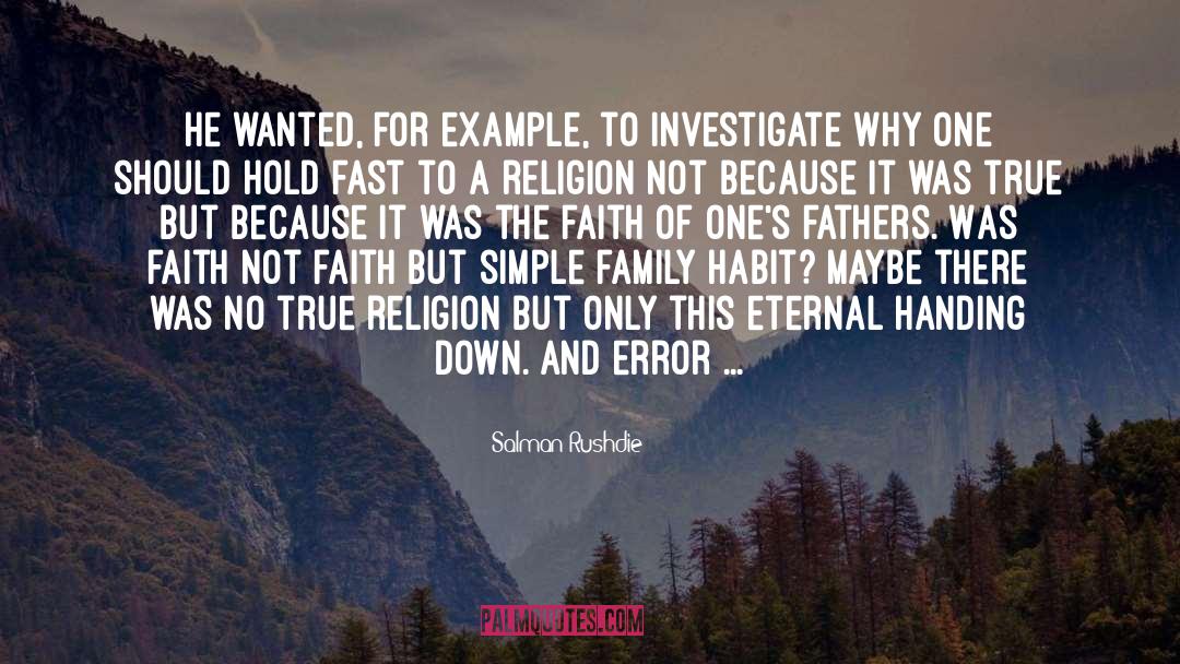 Faith No More quotes by Salman Rushdie