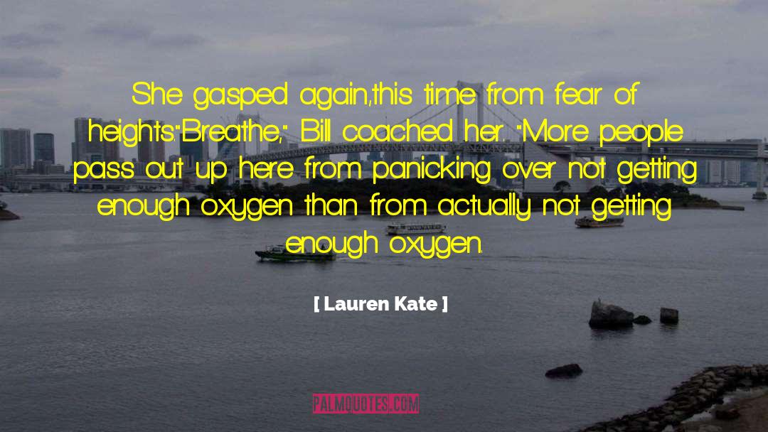 Faith Over Fear quotes by Lauren Kate