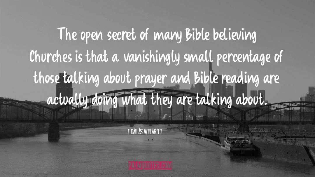 Faith Prayer Believing quotes by Dallas Willard