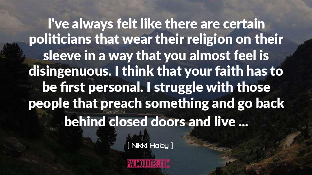 Faith Religion quotes by Nikki Haley