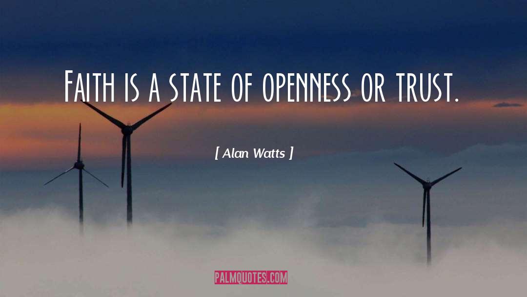 Faith Trust quotes by Alan Watts