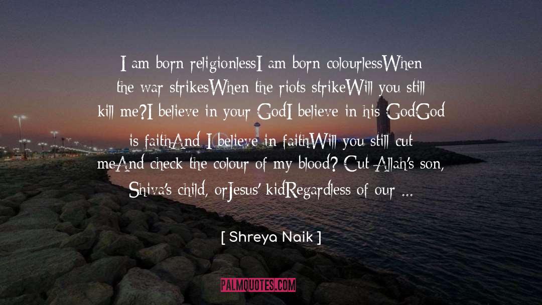 Faith Walk quotes by Shreya Naik