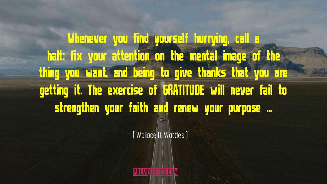 Faith Wisdom quotes by Wallace D. Wattles