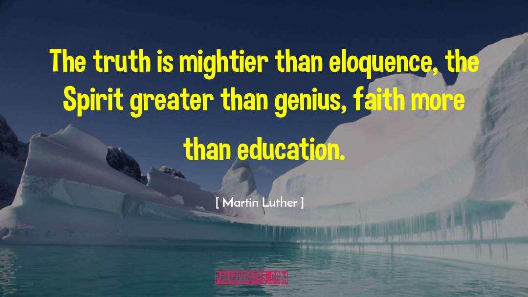 Faith Wisdom quotes by Martin Luther