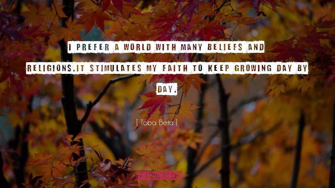 Faith With Works quotes by Toba Beta