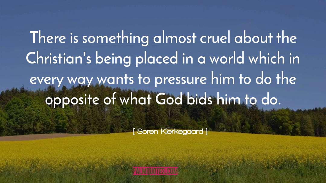 Faithful Christians quotes by Soren Kierkegaard