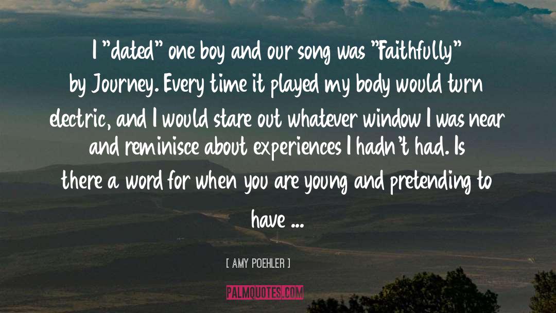 Faithfully quotes by Amy Poehler