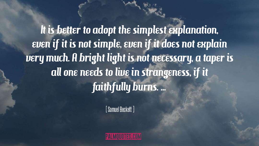 Faithfully quotes by Samuel Beckett