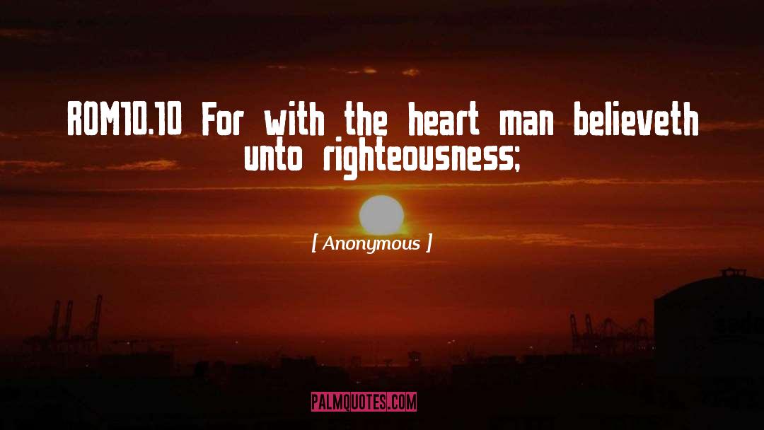 Faithth Righteousness quotes by Anonymous