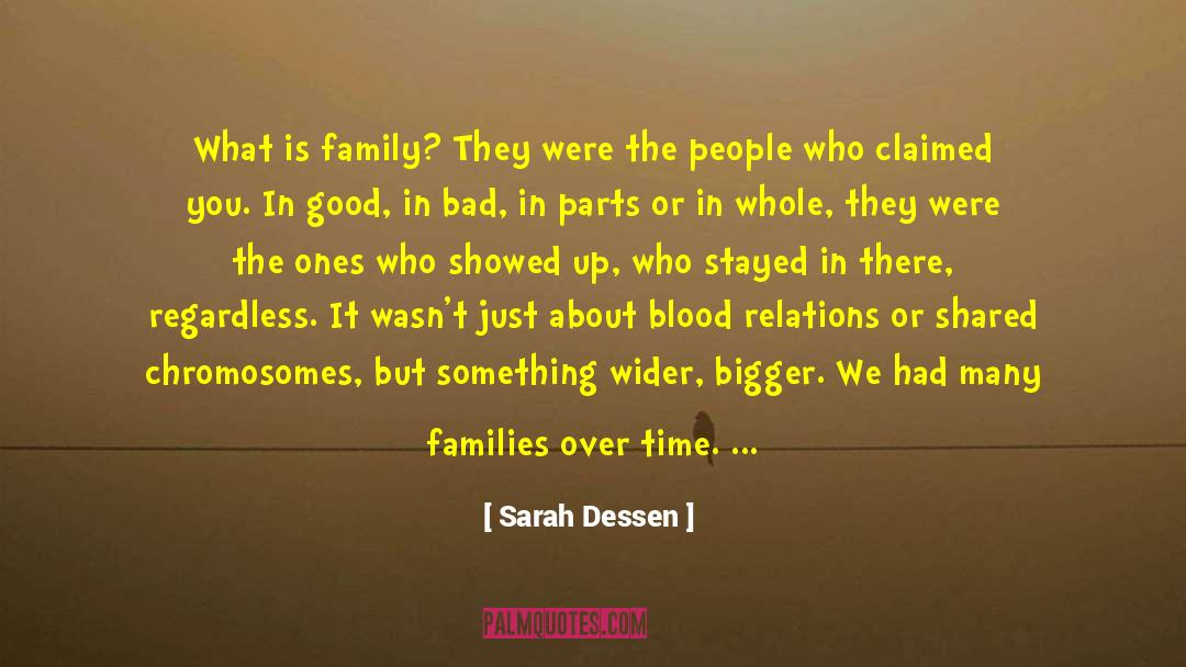 Fake Blood Relation quotes by Sarah Dessen