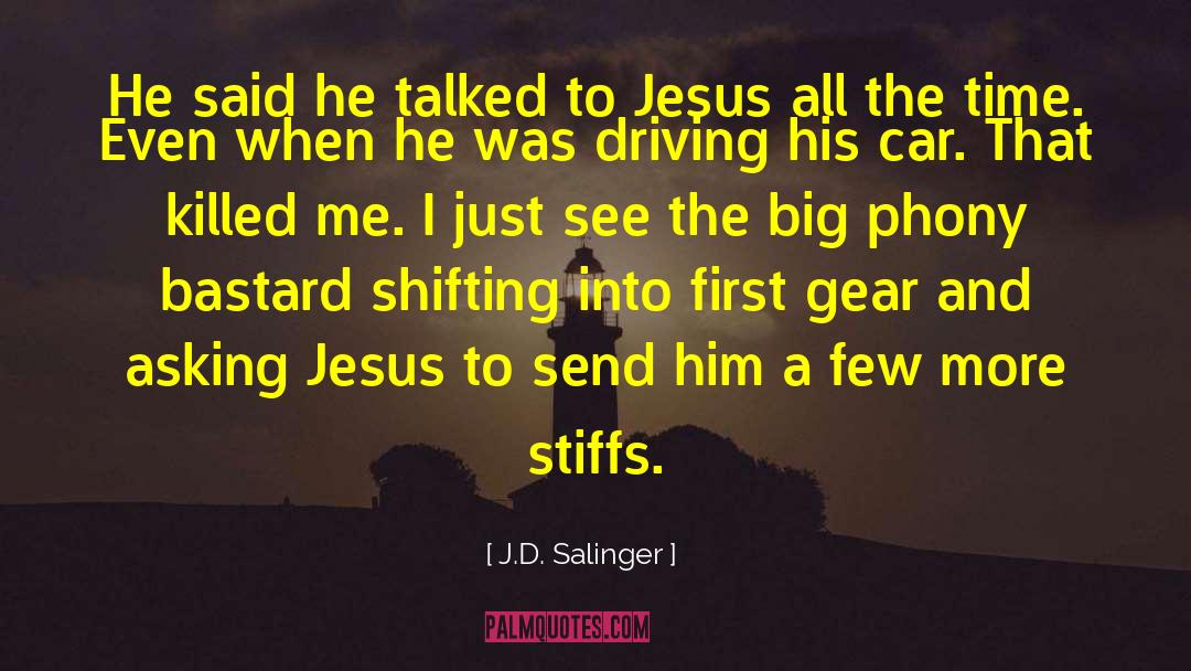 Fake Christians quotes by J.D. Salinger