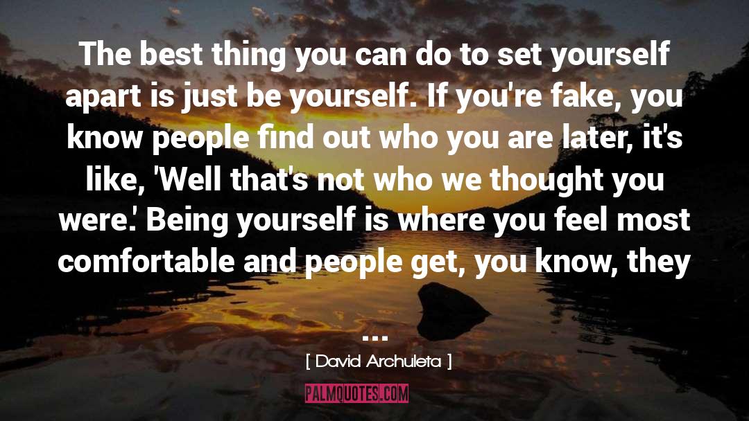 Fake Image quotes by David Archuleta